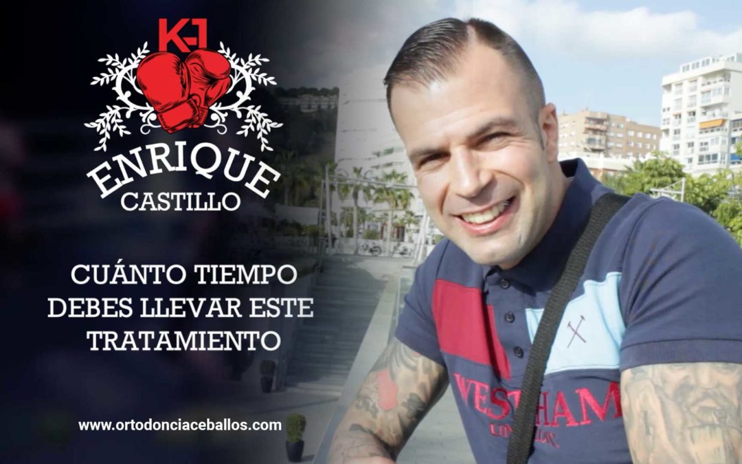 Enrique Castillo es campeón de Lucha K1 y lleva puesta ortodoncia invisible