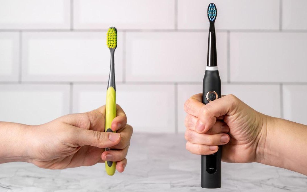 cepillado electrico vs manual