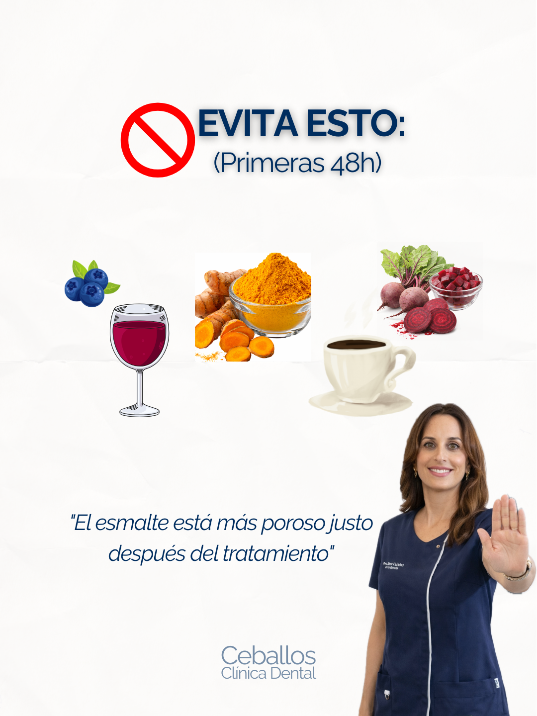 PROHIBIDO EN BLANQUEAMIENTO