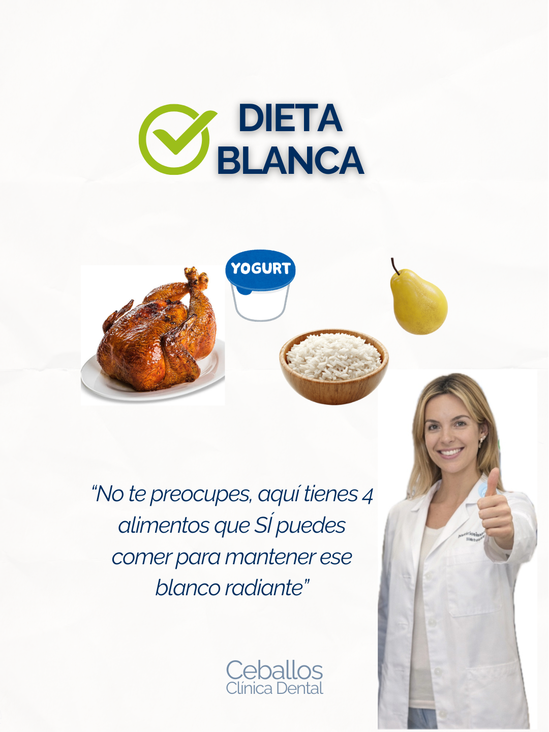 DIETA BLANCA BLANQUEAMIENTO